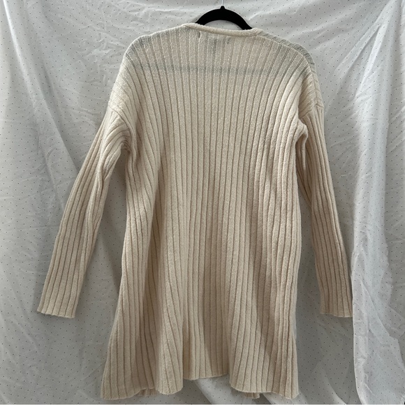 Ribbed Open Front Sweater - Picture 2 of 4